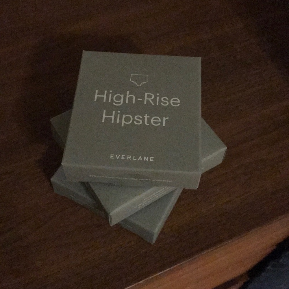 New High Rise Hipster Underwear from Everlane xs